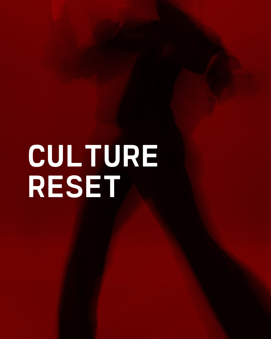 Culture reset poster